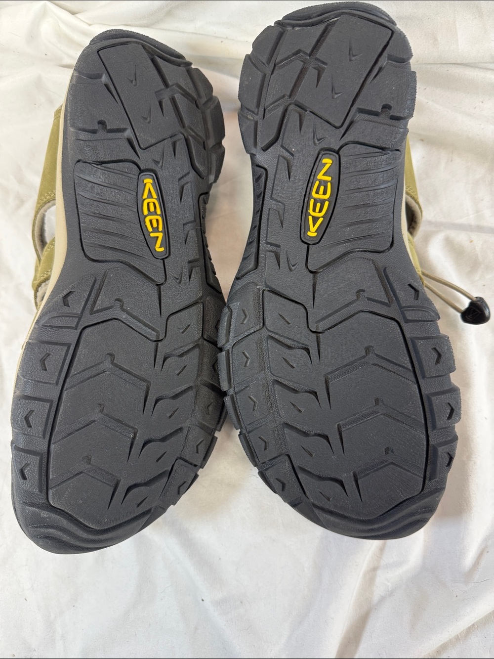Keen Men's Olive/Tan Trail Sandals - Picture 3 of 6